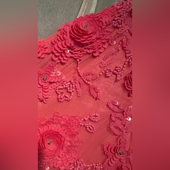 PRIMAVERA HOT PINK PROM DRESS - Picture 4 of 4